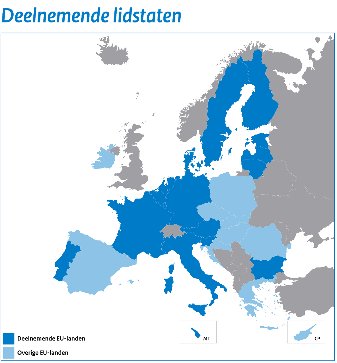 Deelnemende lidstaten unitair octrooi