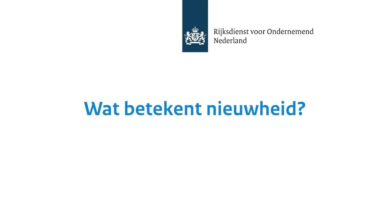 Wat betekent nieuwheid?