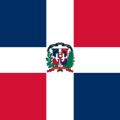 vlag Dominicaanse Republiek