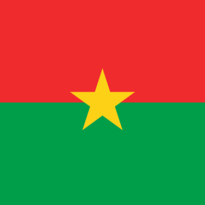 vlag Burkina Faso